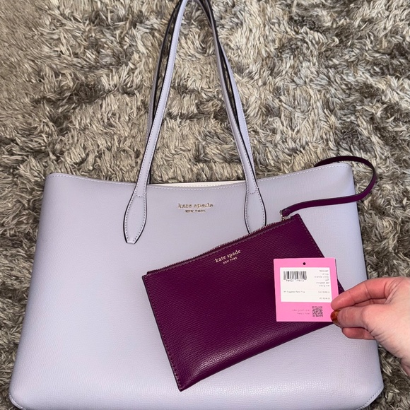 Kate Spade- Lavender Medium Purse - Picture 1 of 6
